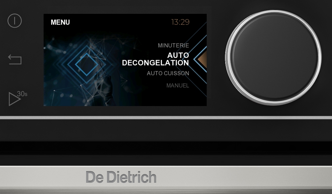 TFT displej mikrovlnné trouby De Dietrich DKC4756X